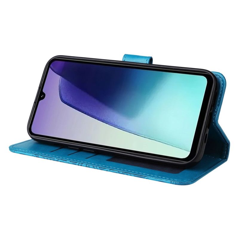 Peněženková Pouzdra Poco C75 Slunečnicový Vzor S Popruhem