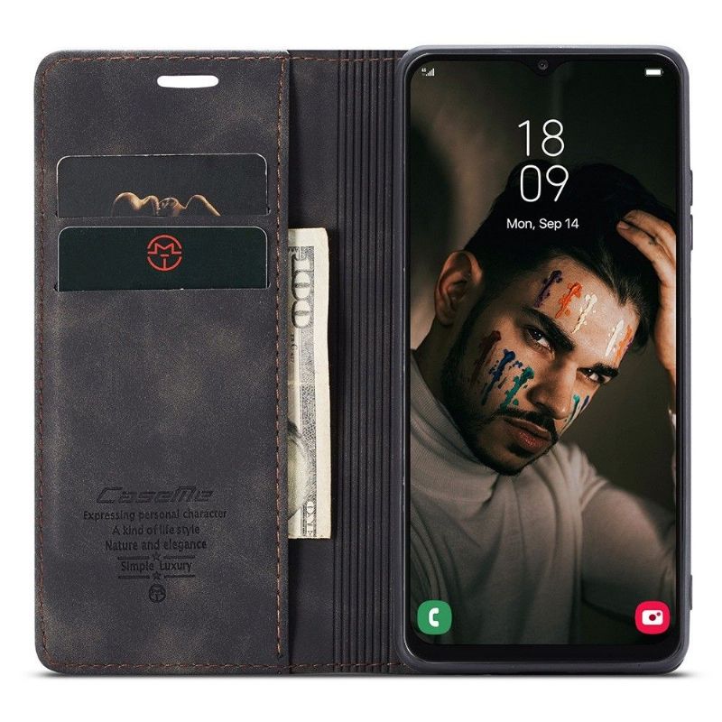 Kožené Pouzdro Na Samsung Galaxy A13 4G Caseme 013 Series Imitace Kůže