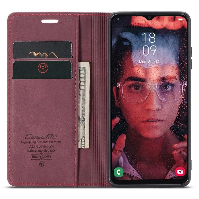 Kožené Pouzdro Na Samsung Galaxy A13 4G Caseme 013 Series Imitace Kůže
