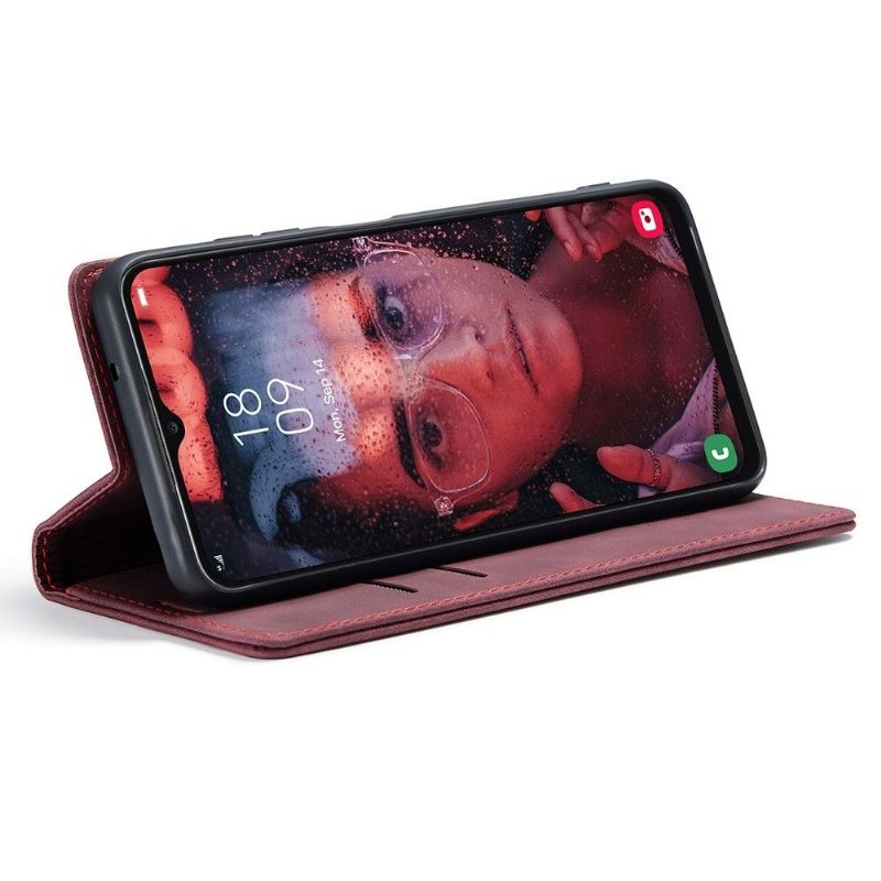 Kožené Pouzdro Na Samsung Galaxy A13 4G Caseme 013 Series Imitace Kůže
