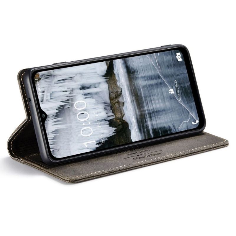 Kožené Pouzdro Na Samsung Galaxy A13 4G Umělá Kůže Autspace