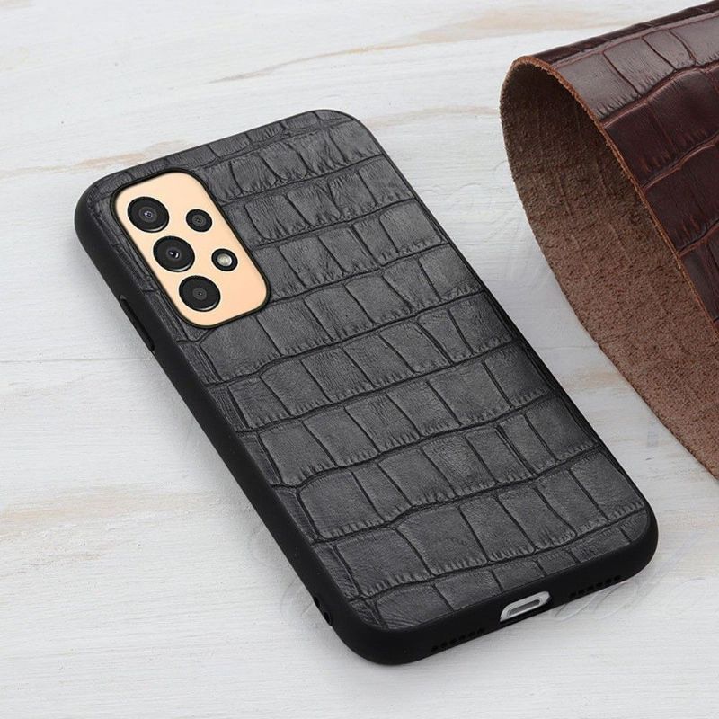 Kryty Na Mobil Na Samsung Galaxy A13 4G Elegantní Vzhled Croco Skin