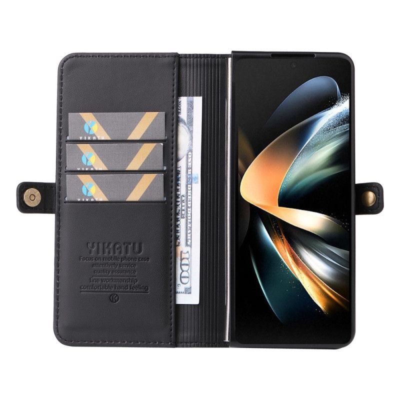 Flipové Pouzdro Na Samsung Galaxy Z Fold 4 Yikatu Yk-001