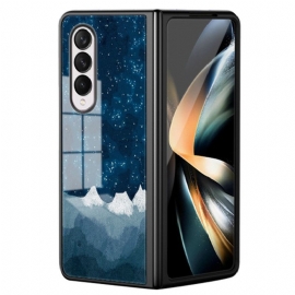 Kryt Na Samsung Galaxy Z Fold 4 Hvězdná Obloha
