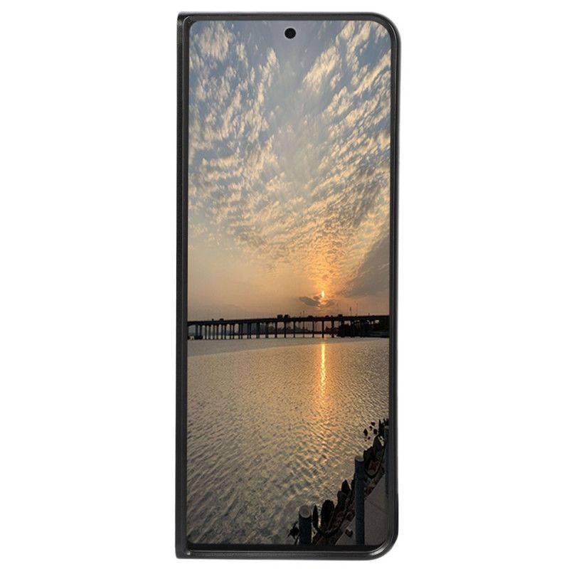 Kryt Na Samsung Galaxy Z Fold 4 Klasický Potah Z Pravé Kůže