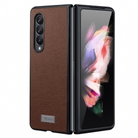 Kryt Na Samsung Galaxy Z Fold 4 Umělá Kůže Sulada Litchi