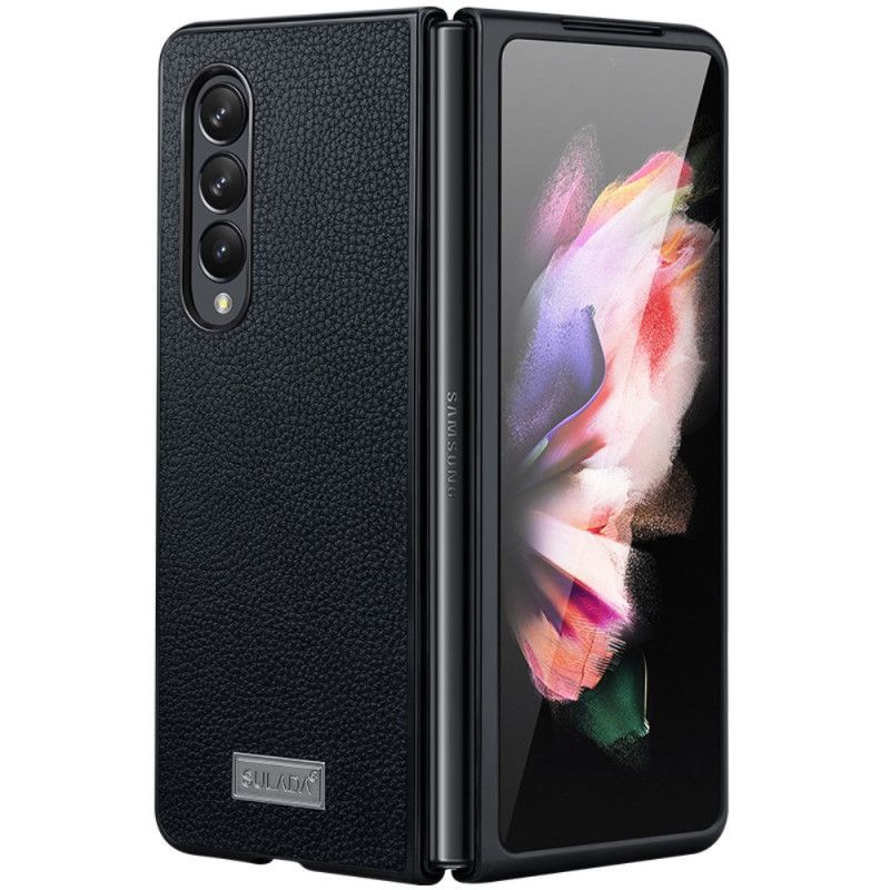 Kryt Na Samsung Galaxy Z Fold 4 Umělá Kůže Sulada Litchi