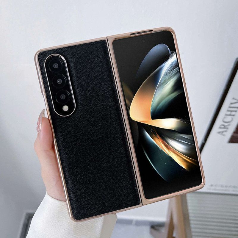 Kryt Na Samsung Galaxy Z Fold 4 Umělá Teletina