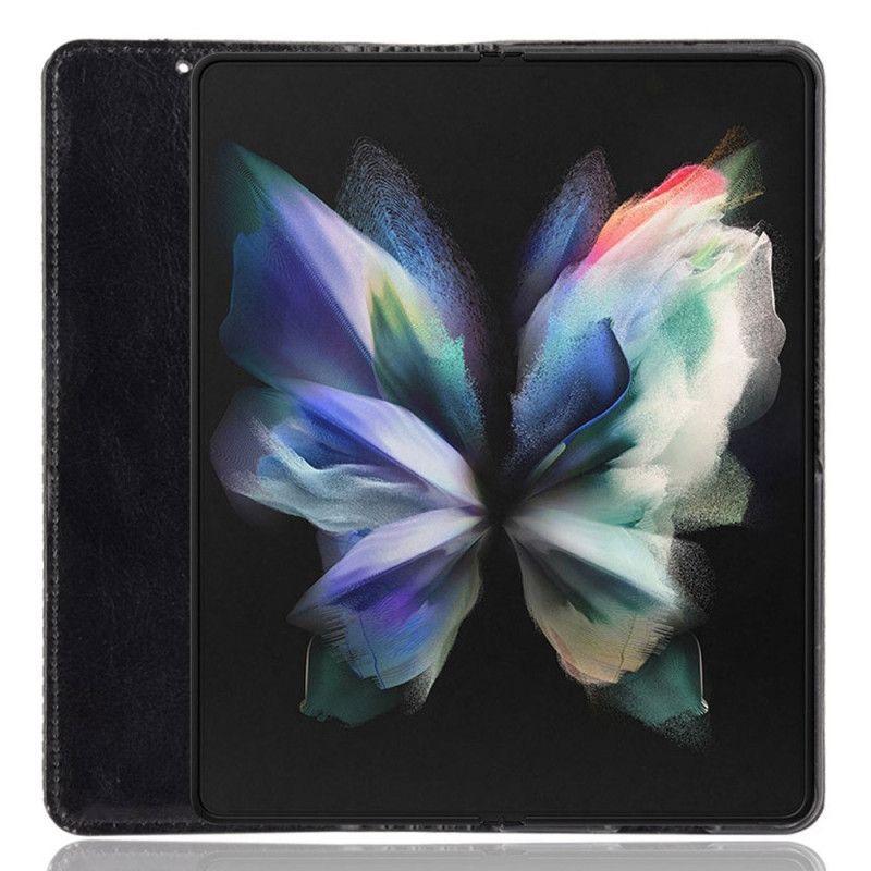 Kryty Na Mobil Na Samsung Galaxy Z Fold 4 Flipové Pouzdro Retro Úložiště Pera