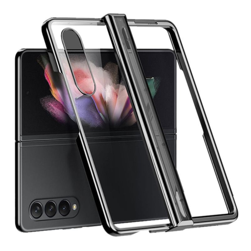 Kryty Na Mobil Na Samsung Galaxy Z Fold 4 Průhledné Kovové Panty