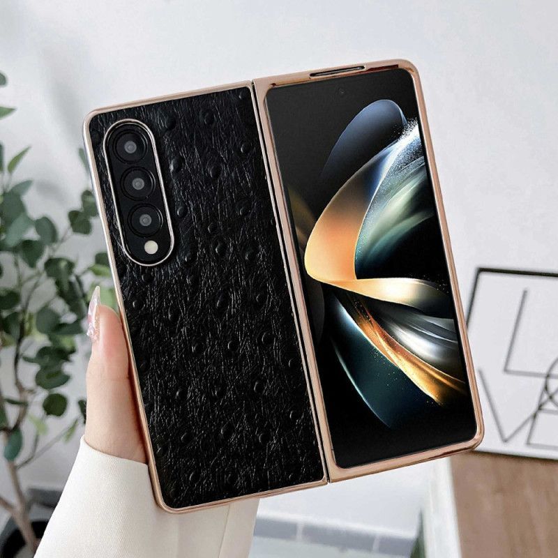 Kryty Na Mobil Na Samsung Galaxy Z Fold 4 Pštrosí Textura
