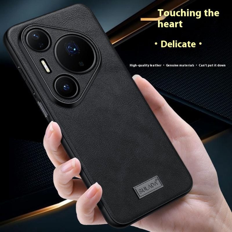 Kryt Huawei Pura 80 Pro Sulada Kožený Efekt