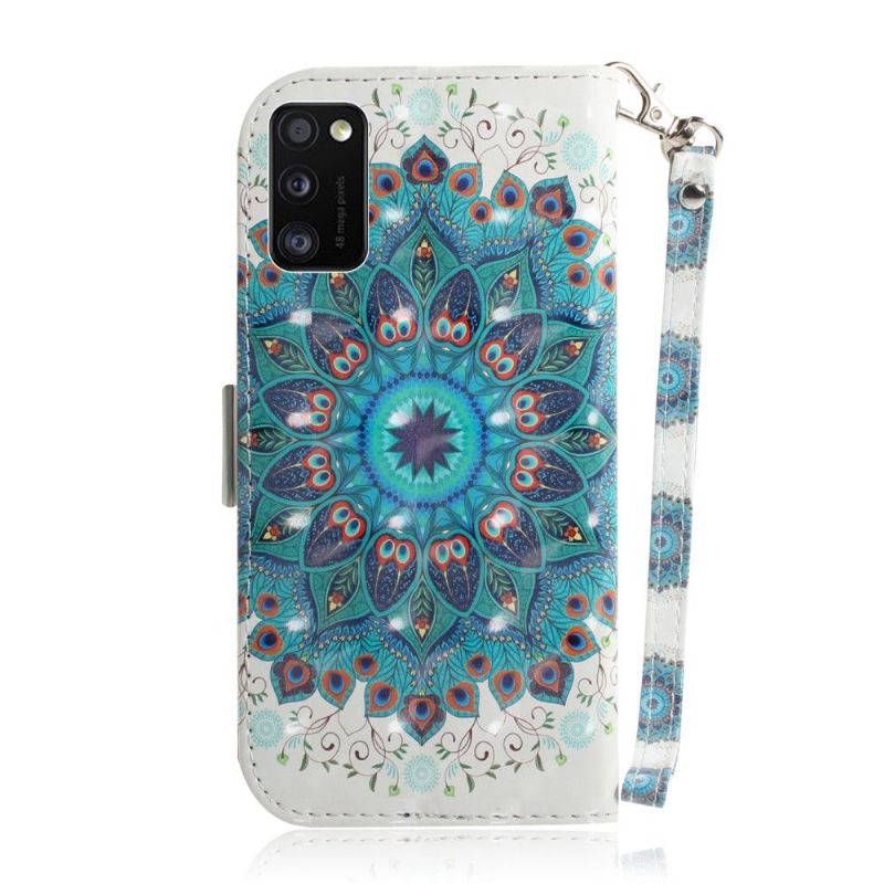 Flipové Pouzdro Na Samsung Galaxy A41 Barevná Mandala