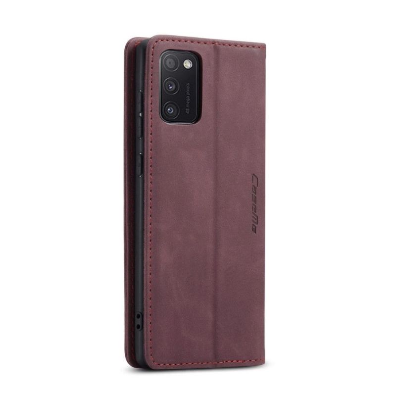 Flipové Pouzdro Na Samsung Galaxy A41 Golias S Koženým Efektem