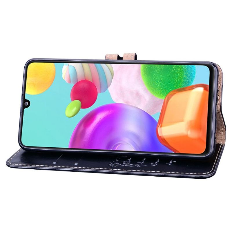 Flipové Pouzdro Na Samsung Galaxy A41 Luxusní Ročník