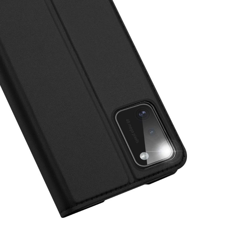 Flipové Pouzdro Na Samsung Galaxy A41 Saténový Povlak