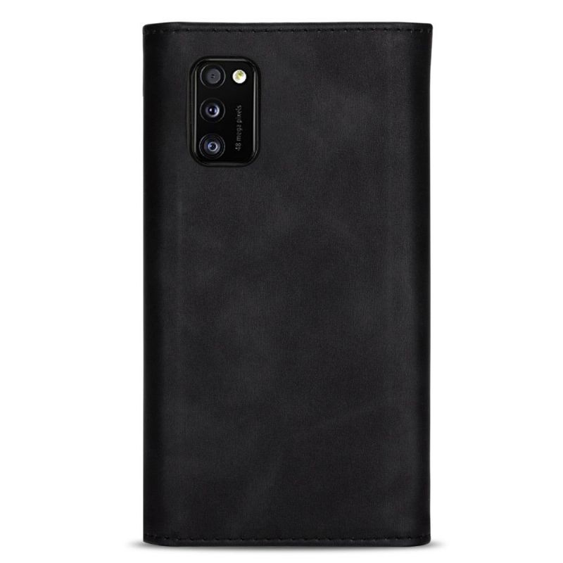 Kožené Pouzdro Na Samsung Galaxy A41 Peněženkové Pouzdro Kožený Efekt N.bekus