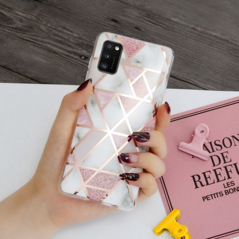 Kryt Na Samsung Galaxy A41 Flexibilní Geometrie