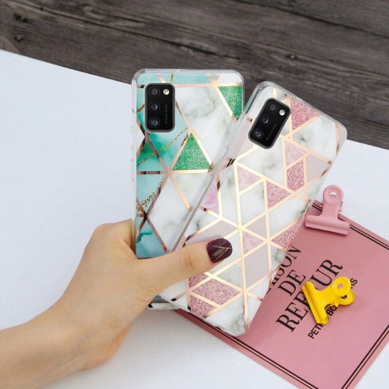Kryt Na Samsung Galaxy A41 Flexibilní Geometrie