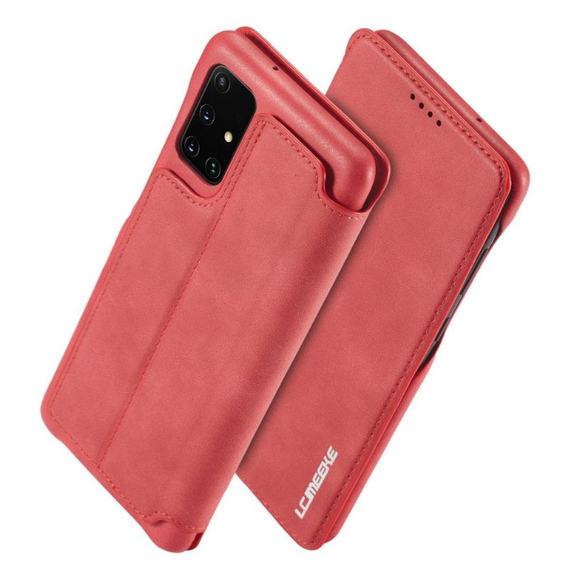 Kryt Na Samsung Galaxy A41 Flipové Pouzdro Umělá Kůže
