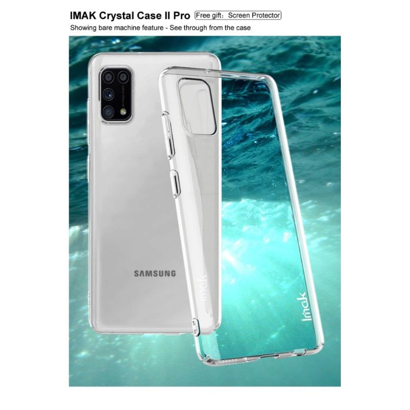 Kryt Na Samsung Galaxy A41 Transparentní Silikon Imak