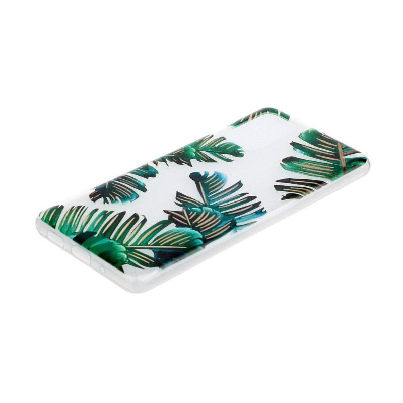 Kryt Na Samsung Galaxy A41 Zelené Listy