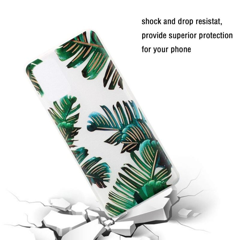 Kryt Na Samsung Galaxy A41 Zelené Listy