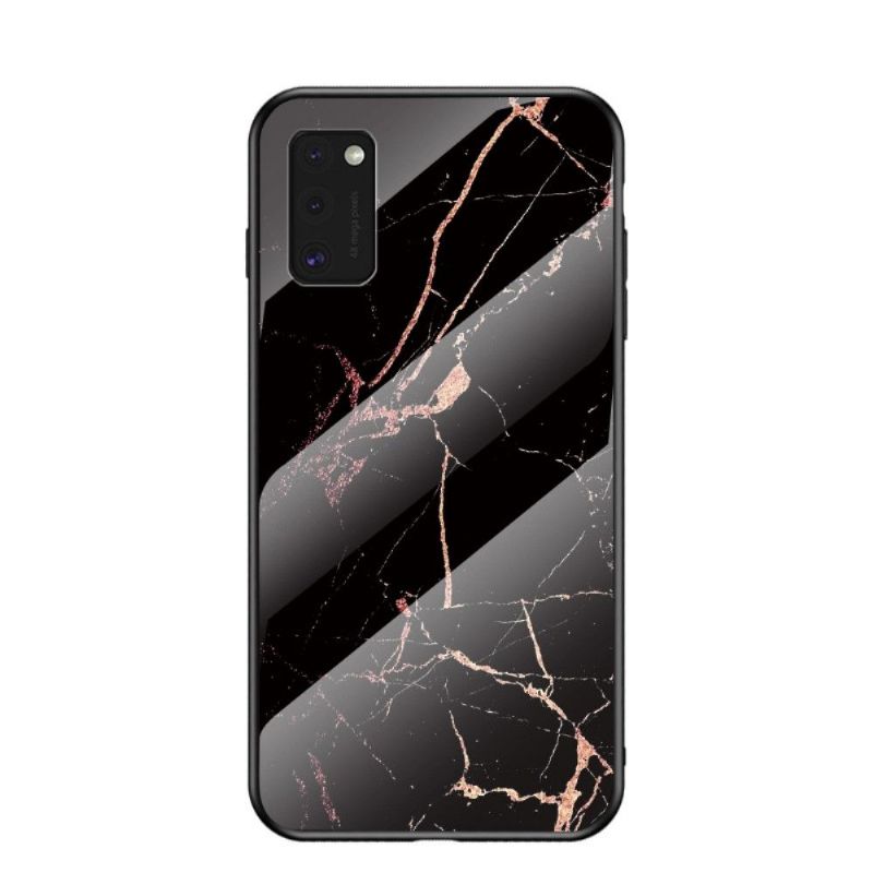 Kryt Na Samsung Galaxy A41 Zlatý Mramor Lina