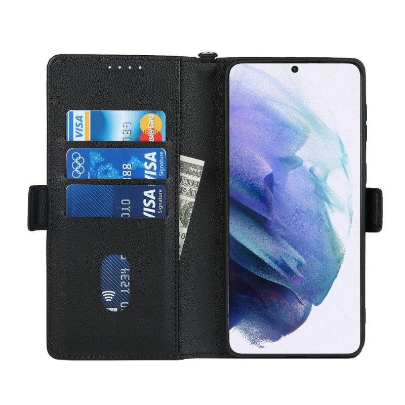 Flipové Pouzdro Na Samsung Galaxy S21 5G Květinové Srdce