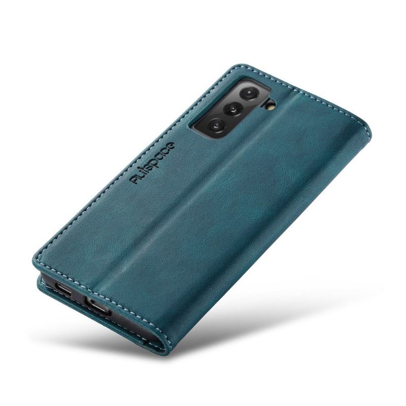 Flipové Pouzdro Na Samsung Galaxy S21 5G Umělá Kůže Autspace