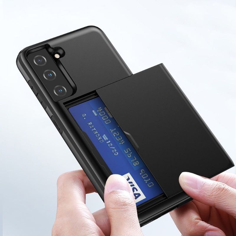 Kryt Na Samsung Galaxy S21 5G Držák Karty S Matným Efektem Locard
