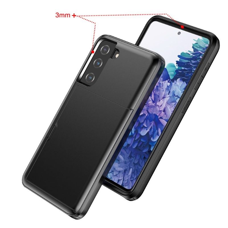 Kryt Na Samsung Galaxy S21 5G Držák Karty S Matným Efektem Locard
