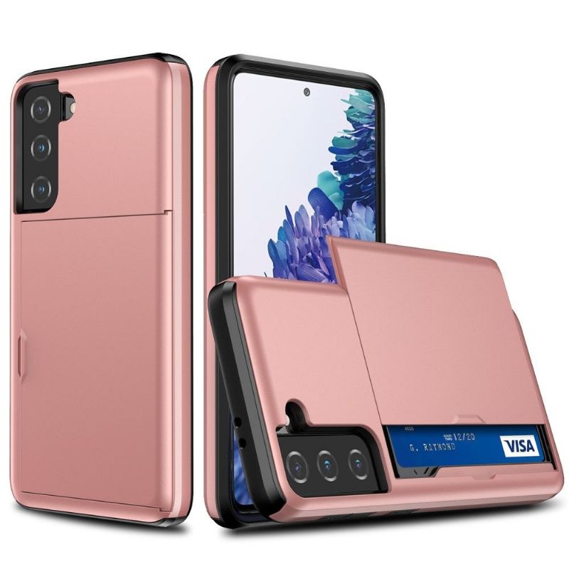 Kryt Na Samsung Galaxy S21 5G Držák Karty S Matným Efektem Locard