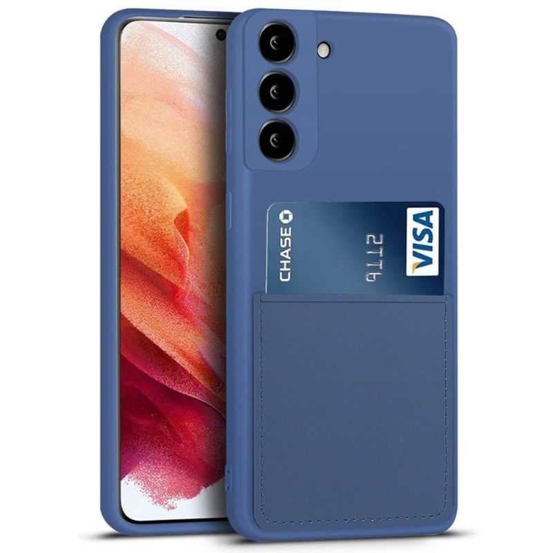 Kryt Na Samsung Galaxy S21 5G Držák Silikonové Karty Mia