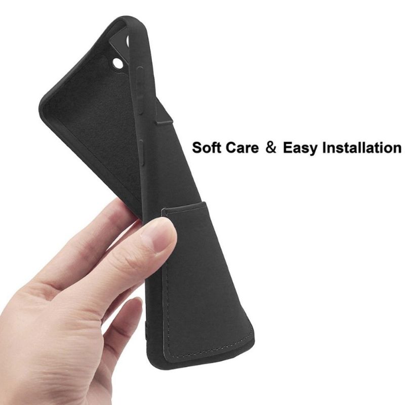 Kryt Na Samsung Galaxy S21 5G Držák Silikonové Karty Mia