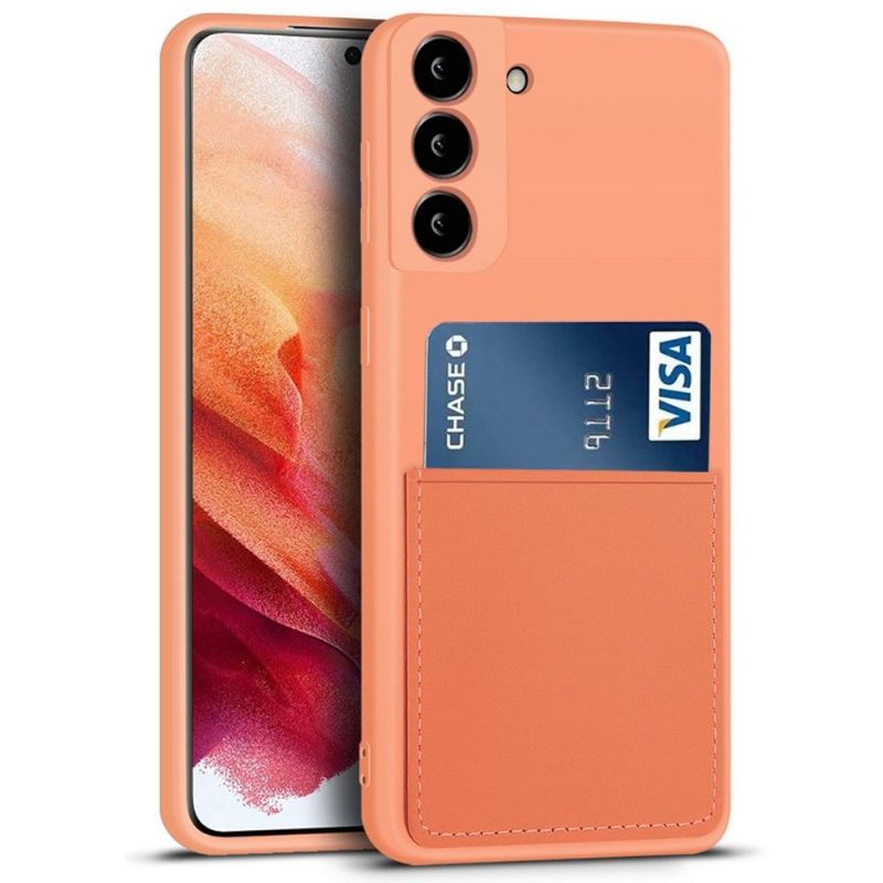 Kryt Na Samsung Galaxy S21 5G Držák Silikonové Karty Mia