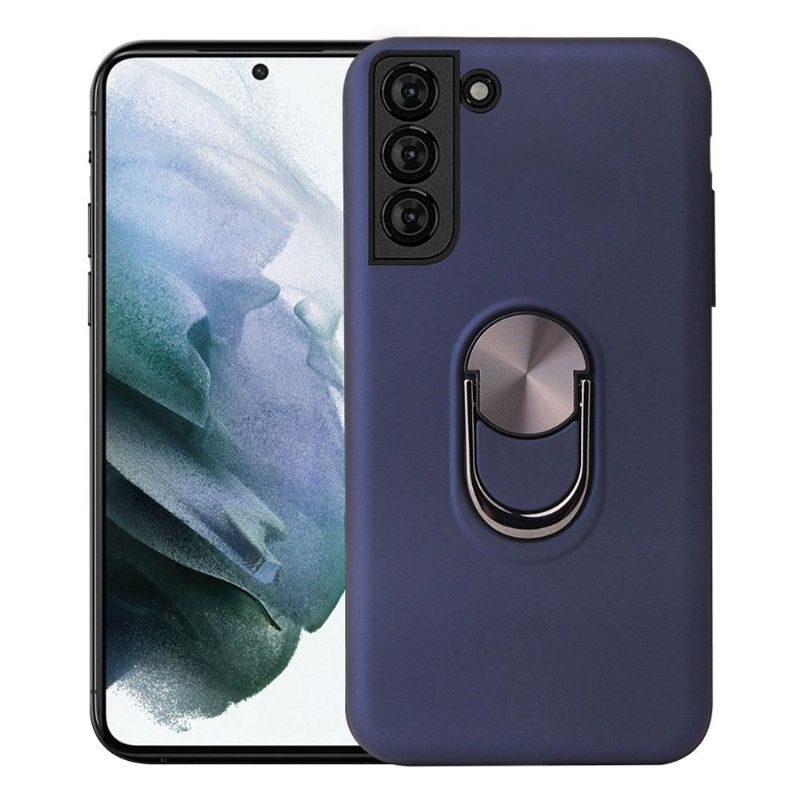 Kryt Na Samsung Galaxy S21 5G Matný Efekt S Podporou Na Zadní Straně