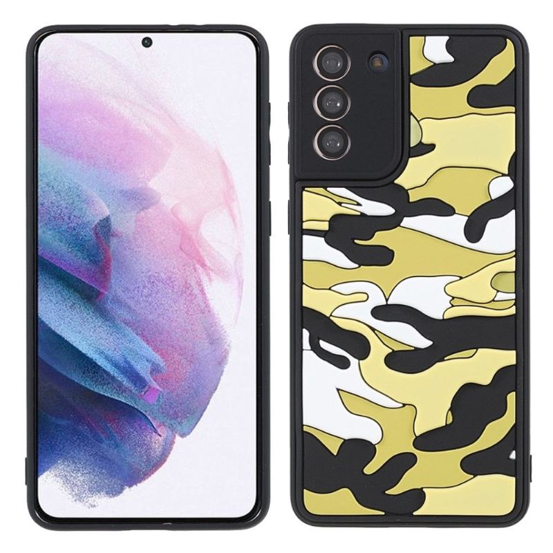 Kryt Na Samsung Galaxy S21 5G Odolná Vojenská Kamufláž