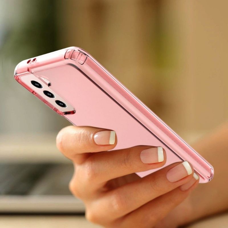 Kryt Na Samsung Galaxy S21 5G Poloprůhledná Měkká