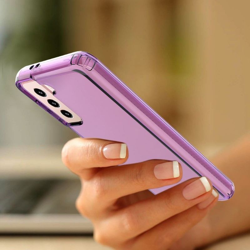 Kryt Na Samsung Galaxy S21 5G Poloprůhledná Měkká