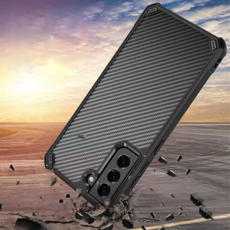Kryt Na Samsung Galaxy S21 5G Čirý Uhlík