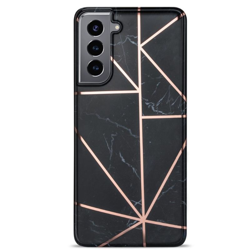 Kryty Na Mobil Na Samsung Galaxy S21 5G Geometrie Mramoru