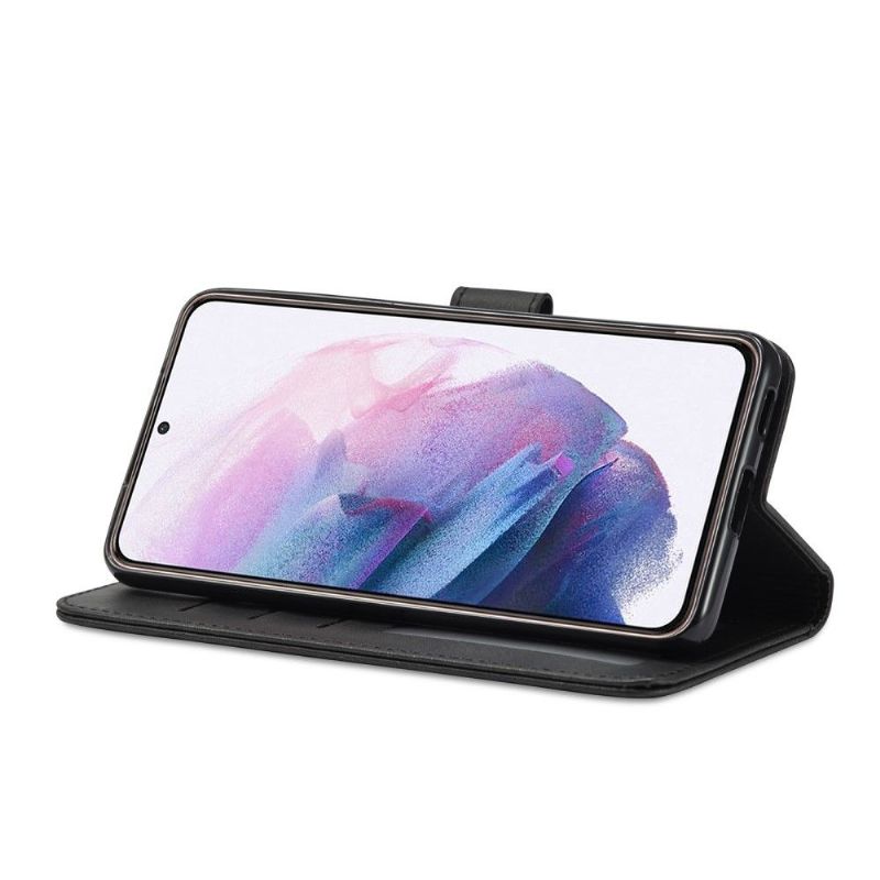 Pouzdra Na Samsung Galaxy S21 5G Peněženkové Pouzdro Kožený Efekt Lc.imeeke