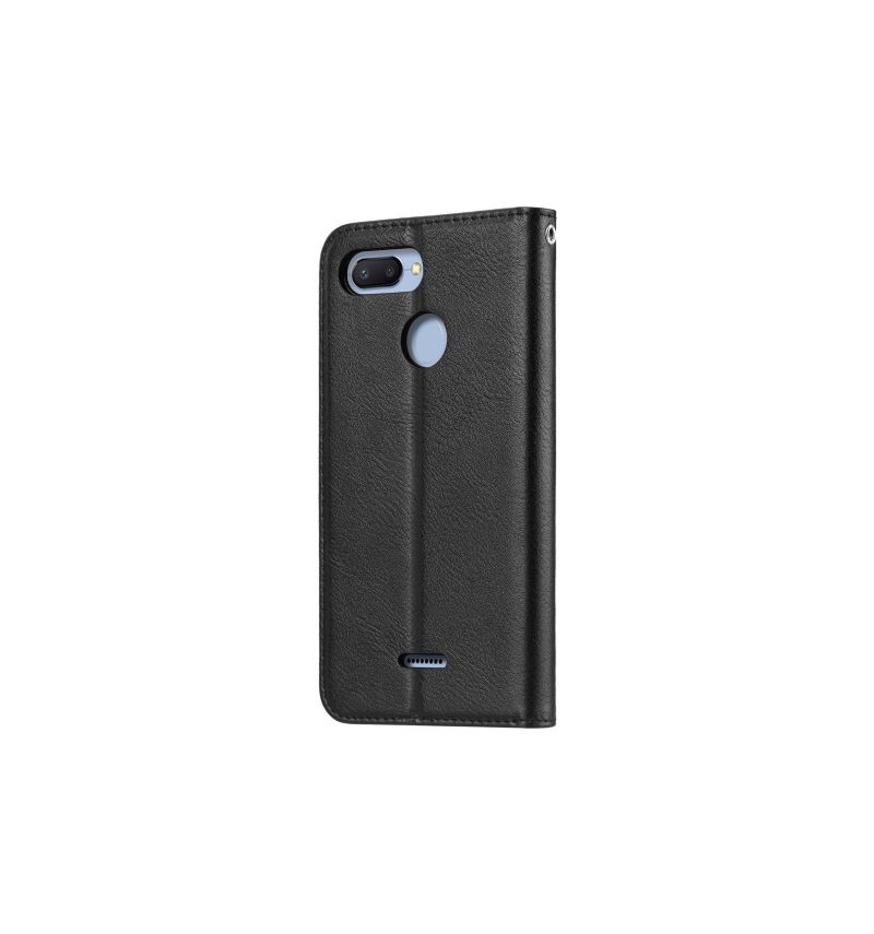 Kožené Pouzdro Folio Na Xiaomi Redmi 6 Kožené Pouzdro Na Karty