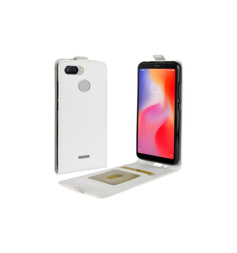 Pouzdra Na Xiaomi Redmi 6 Flipové Pouzdro Vertikální Umělá Kůže