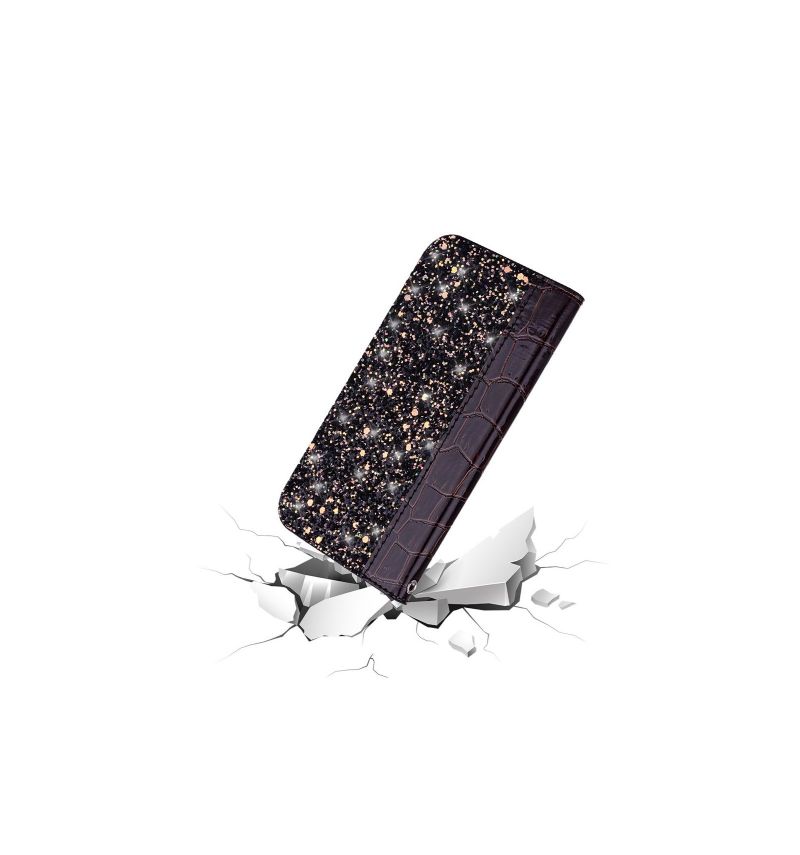 Pouzdra Na Xiaomi Redmi 6 Luxusní Držitel Karty Croco