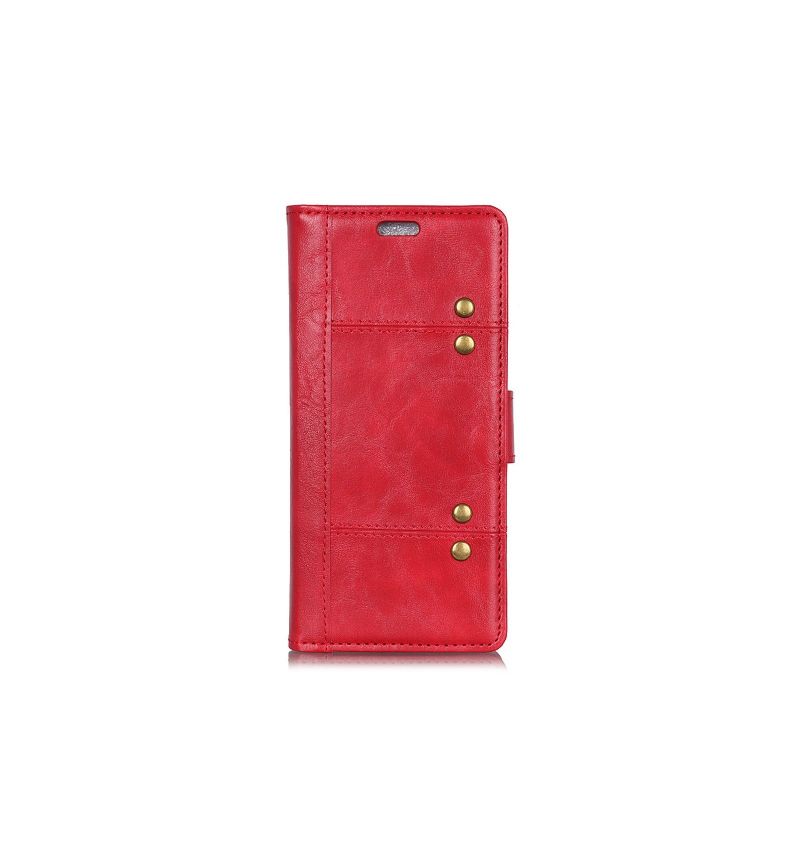 Pouzdra Na Xiaomi Redmi 6 Prémiová Kůže S Nýty