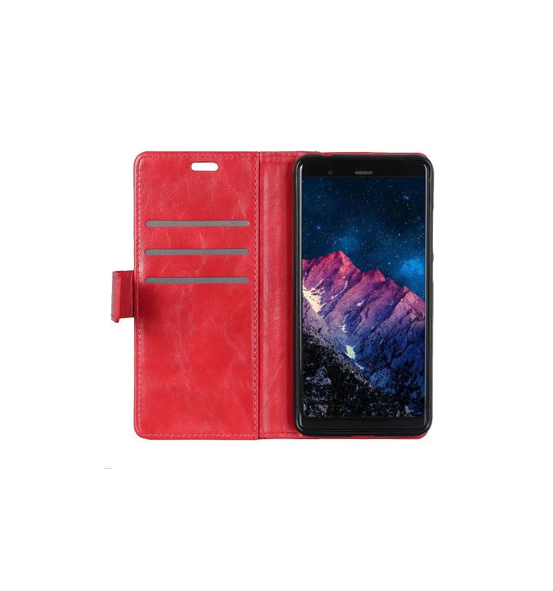 Pouzdra Na Xiaomi Redmi 6 Prémiová Kůže S Nýty