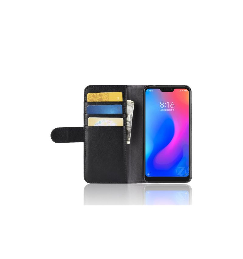 Pouzdra Na Xiaomi Redmi 6 Prémiový Kožený Držitel Karty