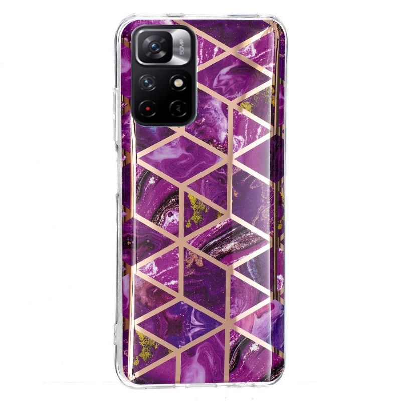 Kryt Na Poco M4 Pro 5G Silikonová Geometrie
